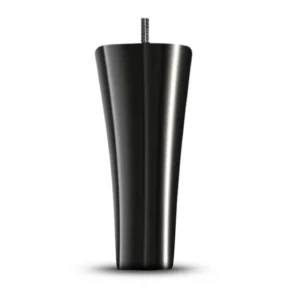 8” Black Tapered Legs (Set of 4)