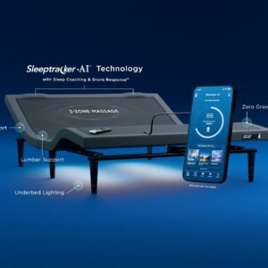 TEMPUR-Ergo Smart Base with Sleeptracker-AI technology