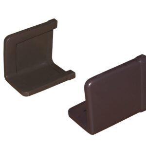 Knickerbocker brown bed frame end caps