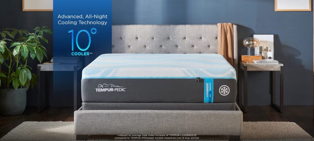 LuxeBreeze Soft advanced all-night cooling mattress