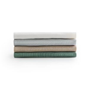 Malouf Linen-Weave Cotton Sheet Set color assortment