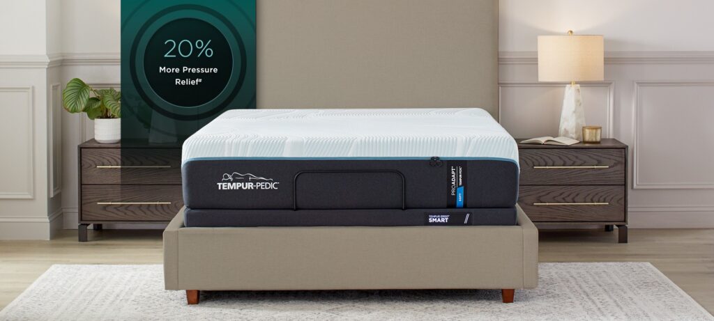 ProAdapt Soft mattress in a styled room