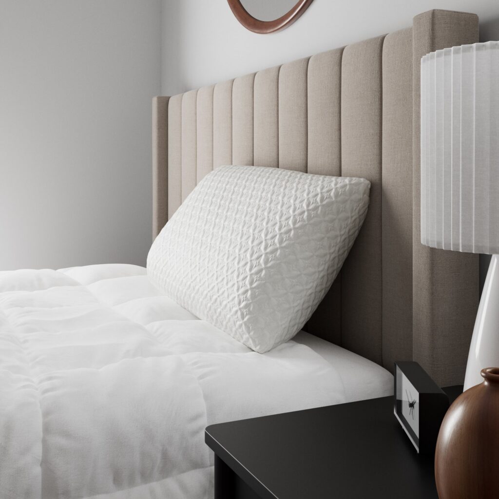Malouf Five Sided™ + HyperChill® Pillow Protector - view 1